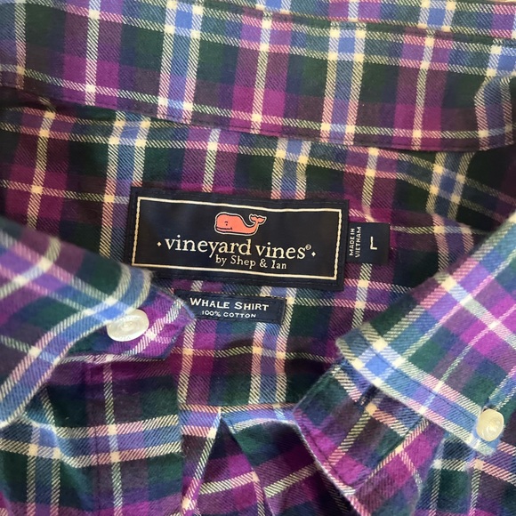 Vineyard vines flannel NWOT - Picture 2 of 4